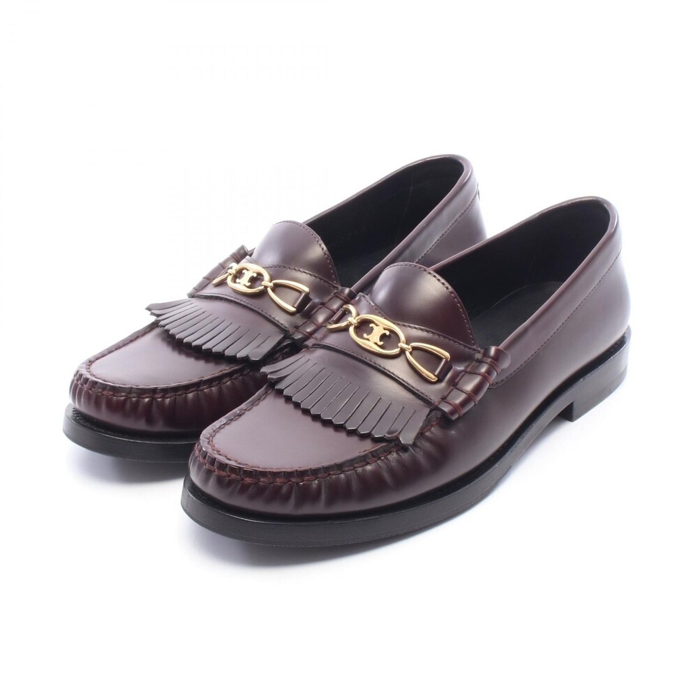 Celine Triomphe Quilt Loafers Shoes #36 #361749C45B